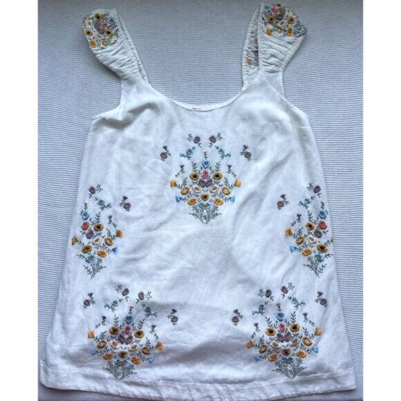 NEW Free People Wildflower Embroidered Mini Dress - Picture 3 of 7